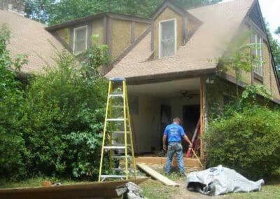 Exterior home remodeling by PDQ Enterprises