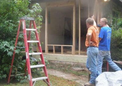 PDQ Enterprises working on home exterior project